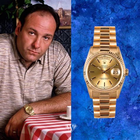 tony soprano rolex president|watches of the sopranos.